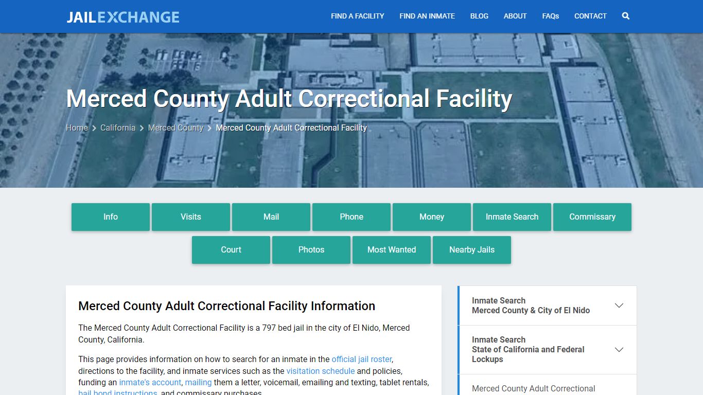 Merced County Adult Correctional Facility - Jail Exchange